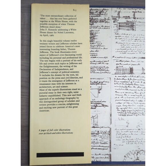 1973 Thomas Jefferson the Man His World Influence Lally Weymouth First Ed HC DJ - Picture 3 of 6